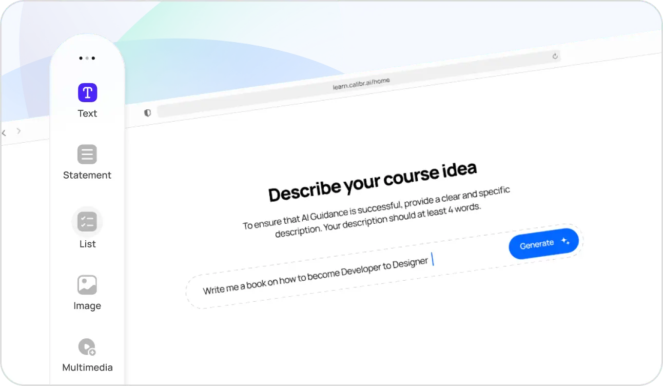 Gen AI Course Authoring